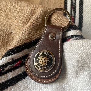 Vintage Dooney & Bourke Leather Keychain